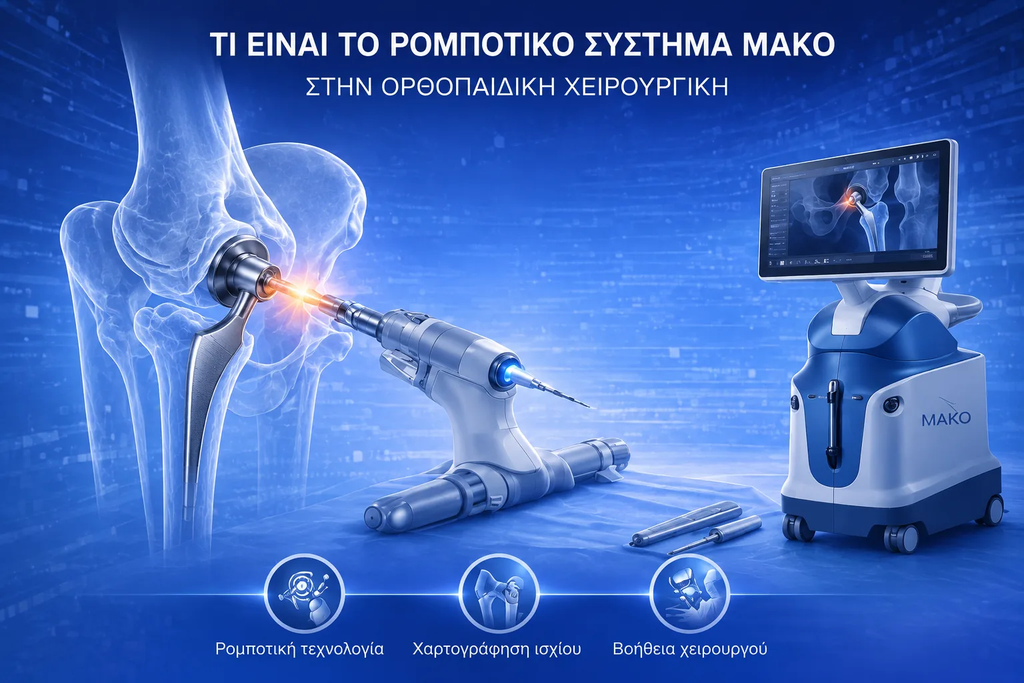 Τι είναι το ρομποτικό σύστημα MAKO στην ορθοπαιδική χειρουργική