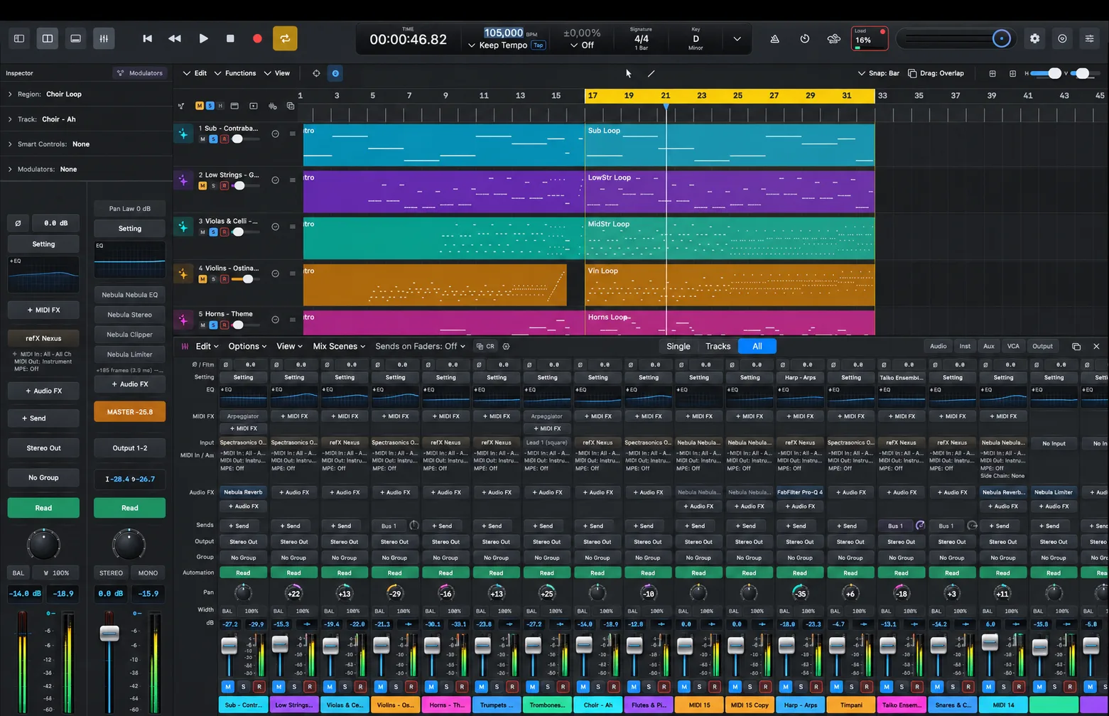 The arrangement with the mixer docked below