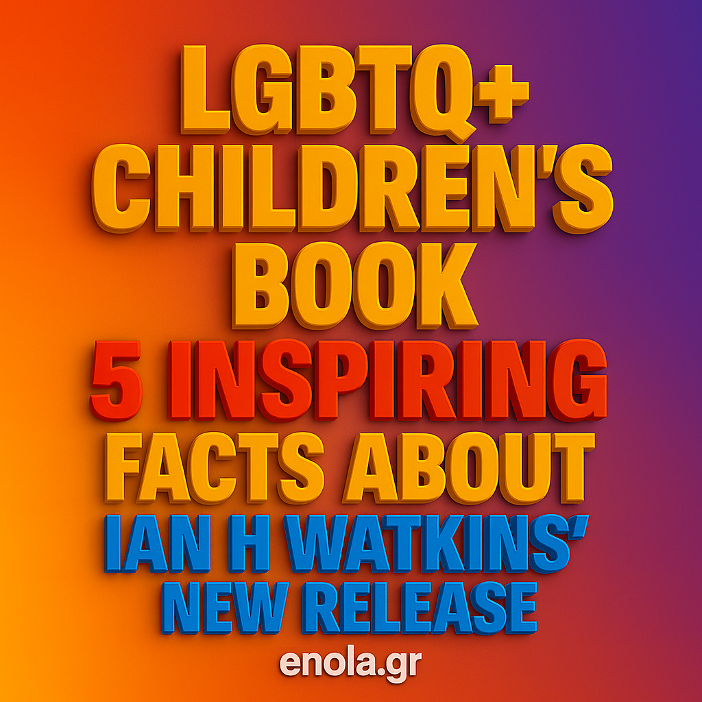 LGBTQ+ Children’s Book: 5 Inspiring Facts About Ian H Watkins’ New Release