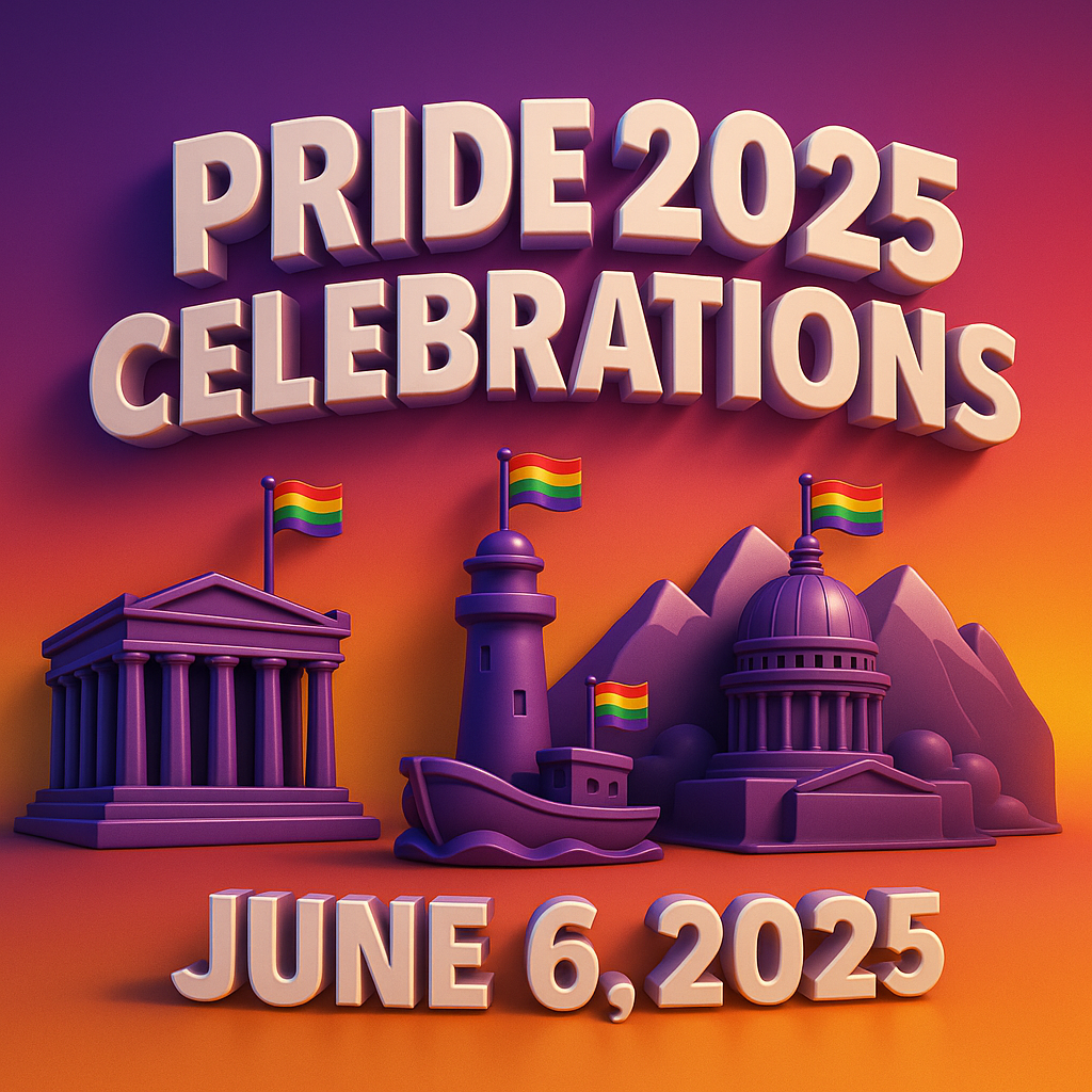 Οι εορτασμοί του Pride 2025 ξεκινούν σε τρεις ηπείρους
