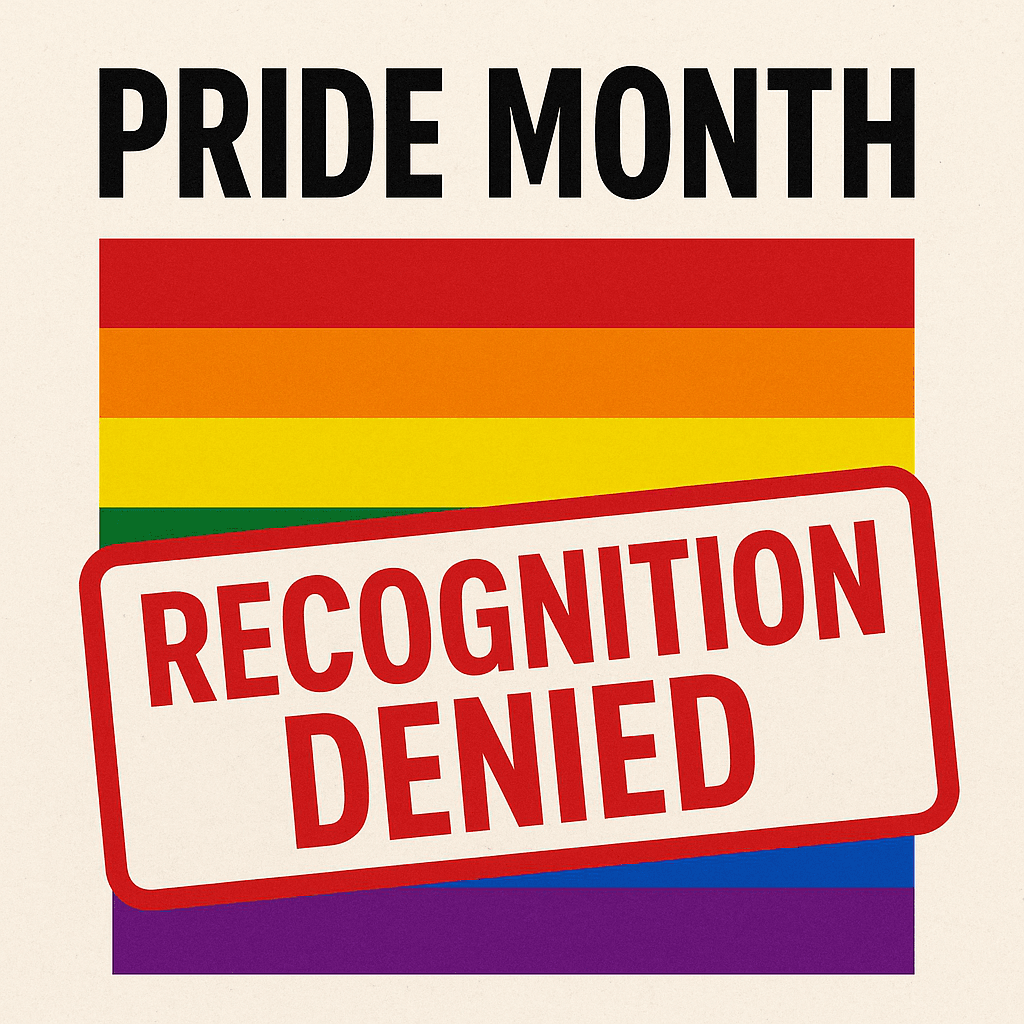 Pride Month Recognition Denied by U.S. President