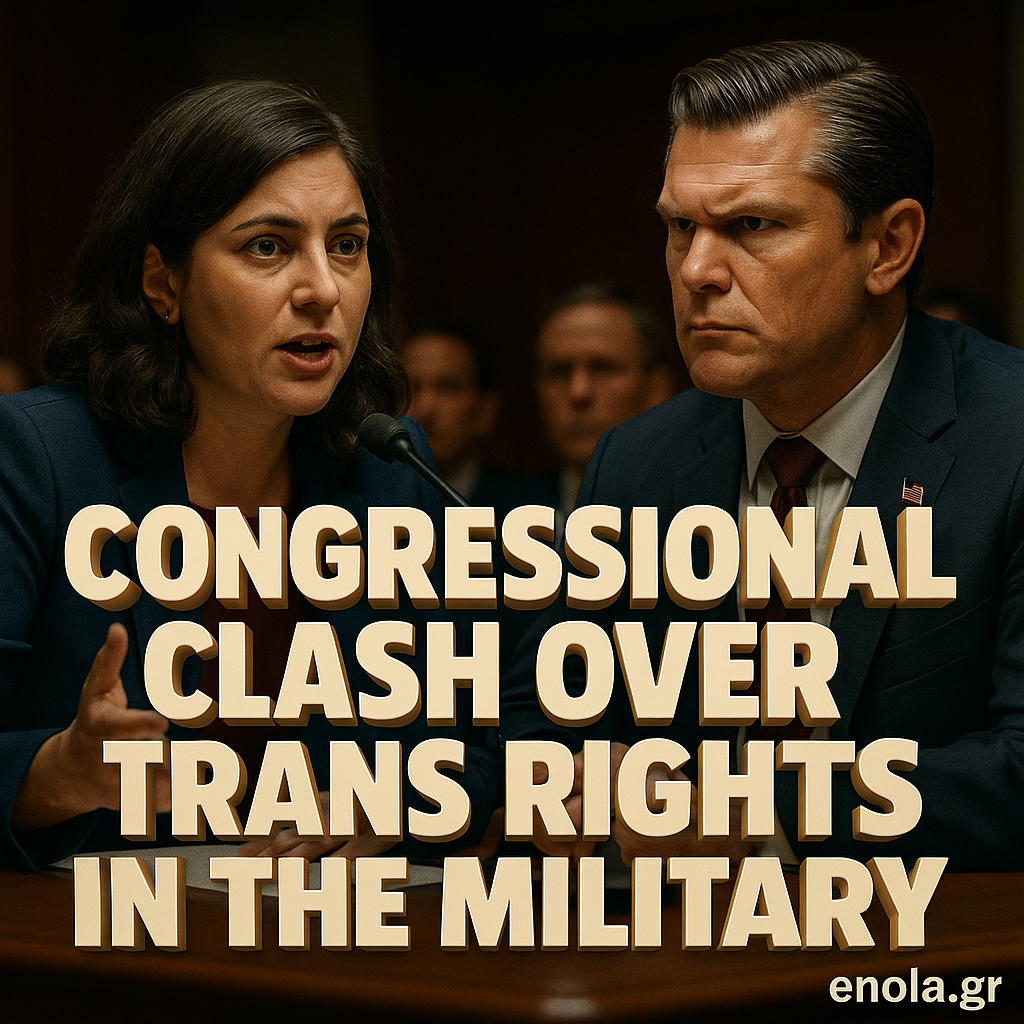 Η υποκρισία της Sara Jacobs και του Pete Hegseth κατά των trans αποκαλύπτεται σε στρατιωτική ακρόαση