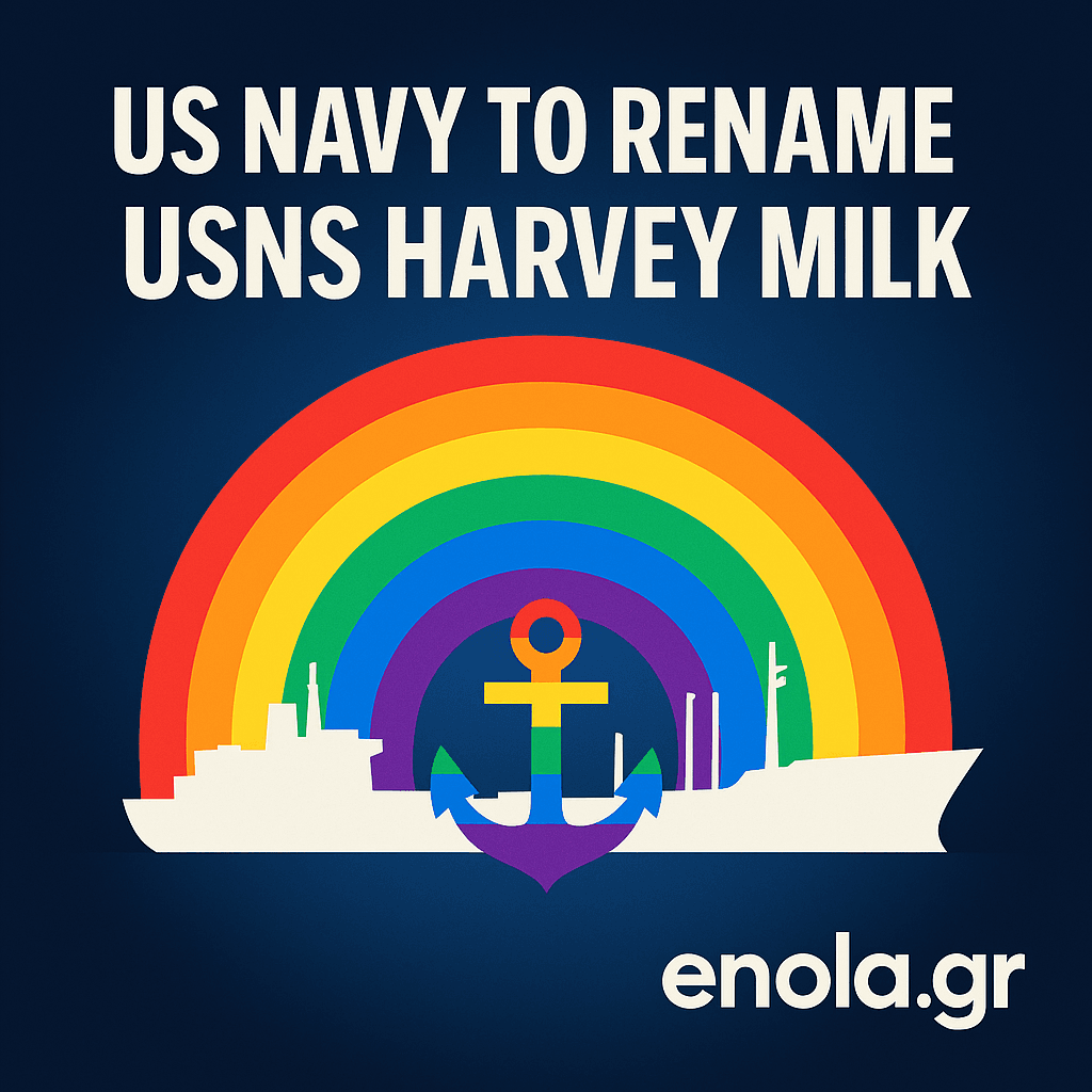 USNS Harvey Milk: γιατί το πολεμικό ναυτικό των ΗΠΑ μετονομάζει το πλοίο